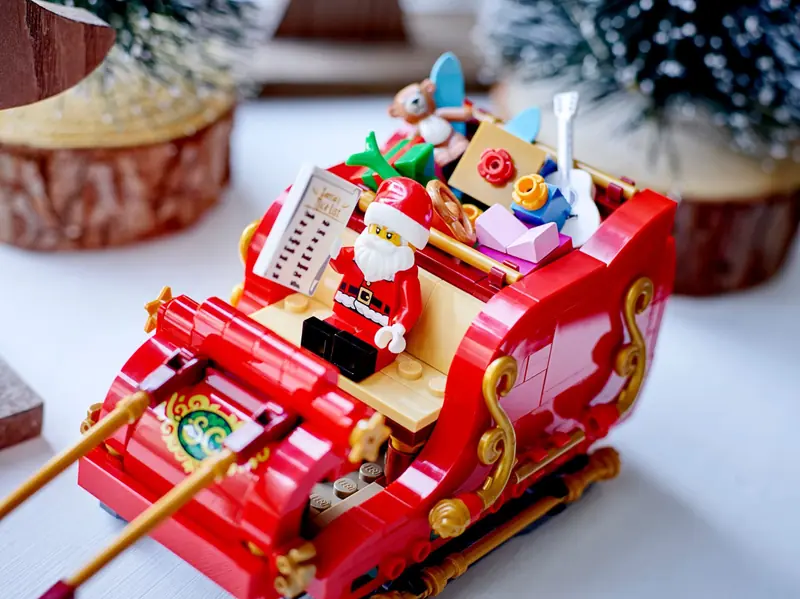 LEGO 40499 Sanie Świętego Mikołaja zdjęcie 6
