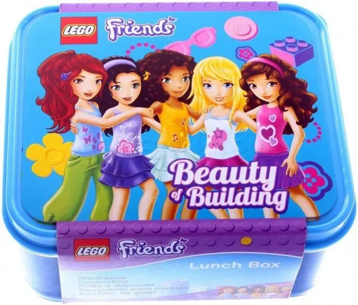 LEGO 40501717 Friends Beauty of Building Lunch Box - Blue