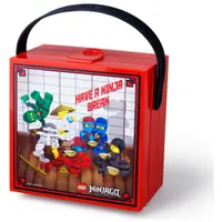 LEGO 40511733 Ninjago Lunch Box with Handle - Red