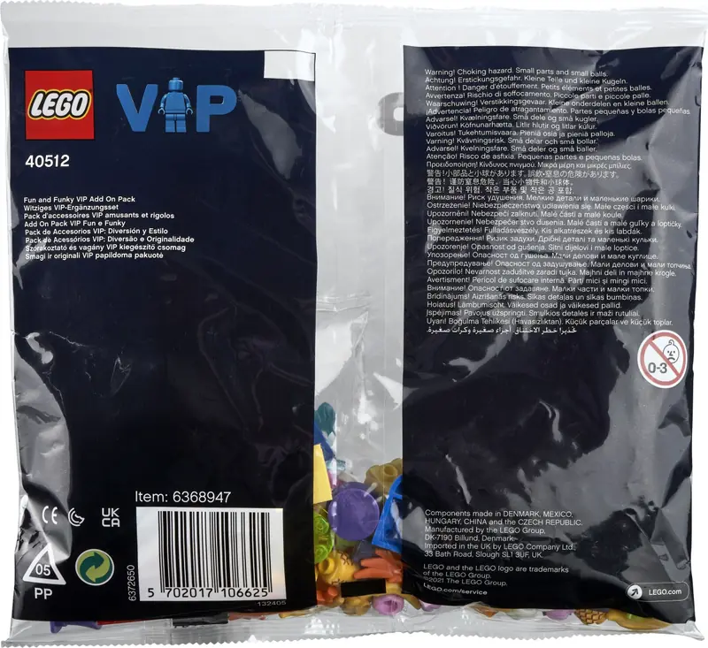 LEGO 40512 Zabawa i styl - zestaw dodatkowy VIP zdjęcie 3