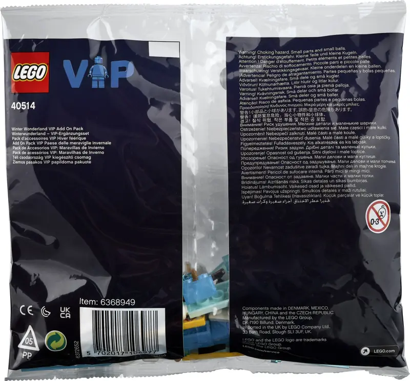 LEGO 40514 Zimowa kraina czarów - zestaw dodatkowy VIP zdjęcie 3