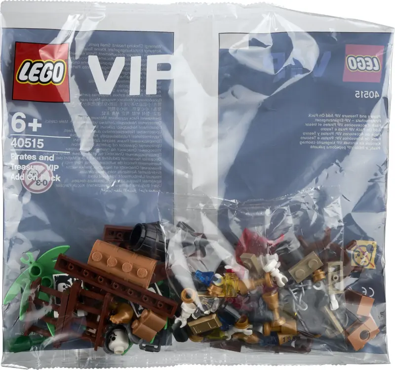 LEGO 40515 Piraci i skarby - zestaw dodatkowy VIP zdjęcie 2
