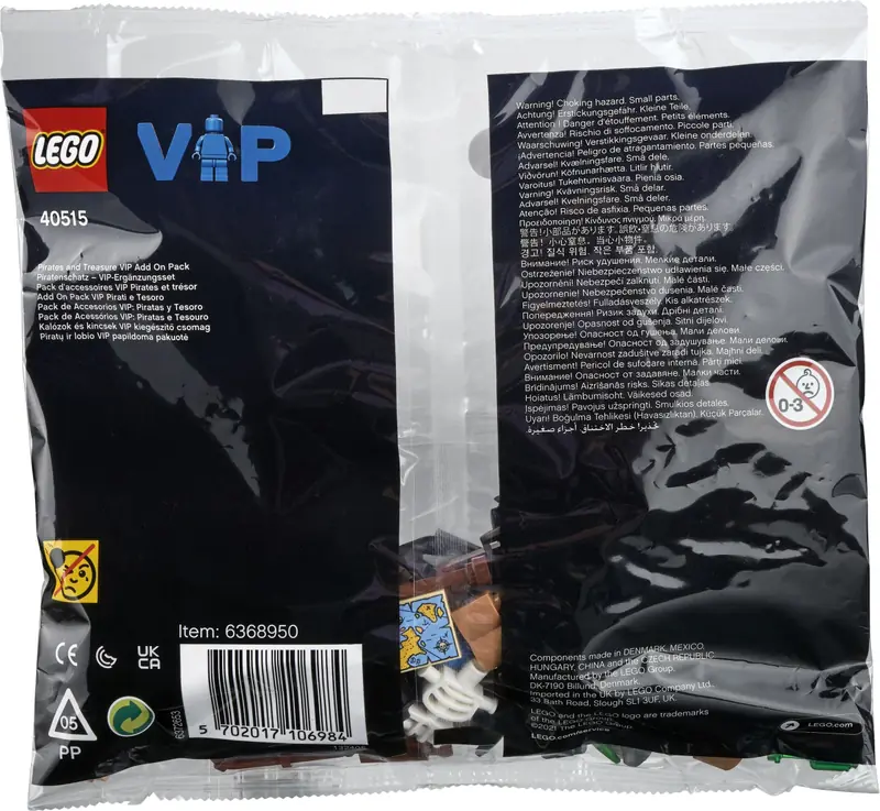 LEGO 40515 Piraci i skarby - zestaw dodatkowy VIP zdjęcie 3