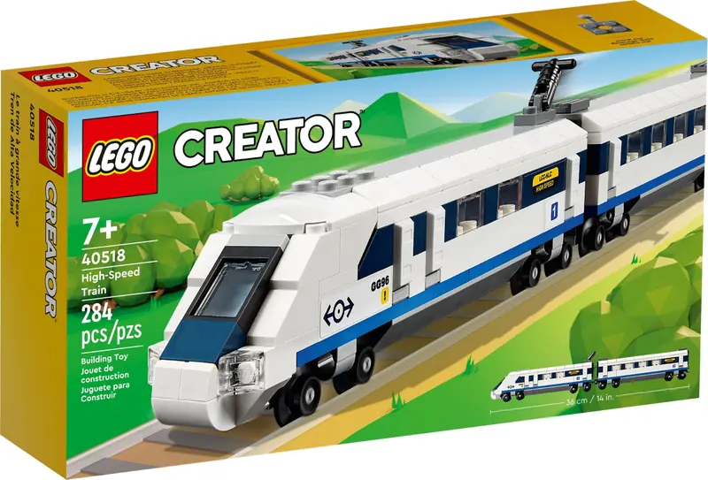 LEGO 40518 Pociąg szybkobieżny zdjęcie 2