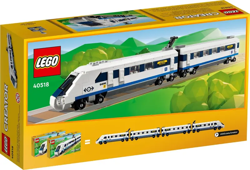 LEGO 40518 Pociąg szybkobieżny zdjęcie 3