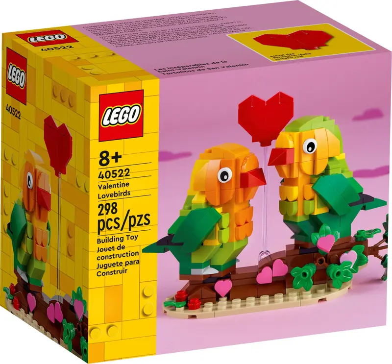 LEGO 40522 Walentynkowe papużki nierozłączki zdjęcie 2