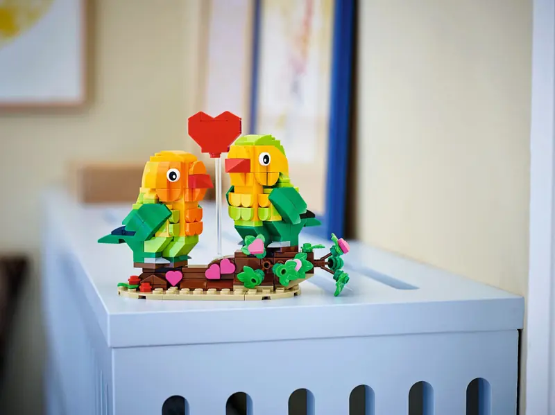 LEGO 40522 Walentynkowe papużki nierozłączki zdjęcie 5