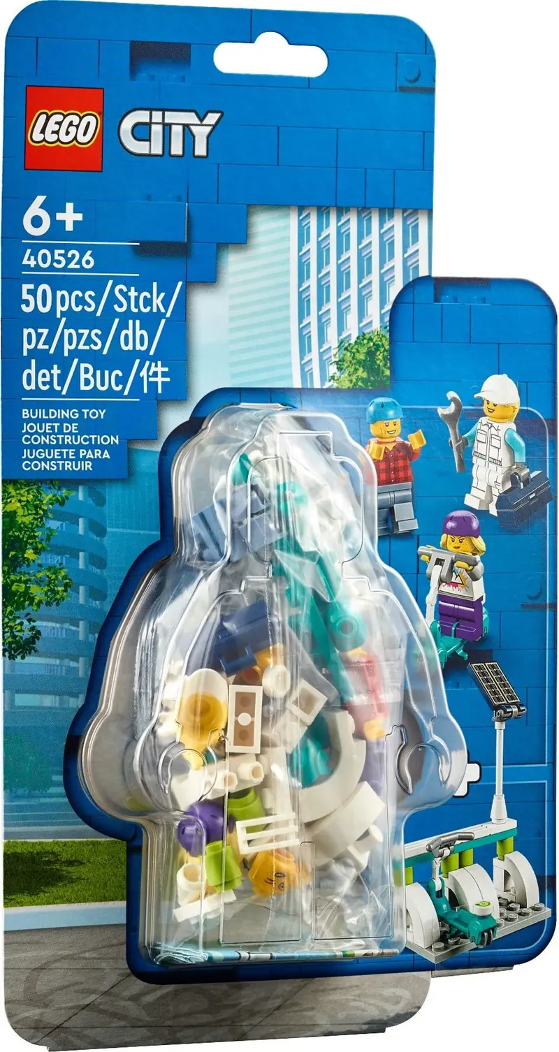 LEGO 40526 Elektryczne hulajnogi i ładowarka zdjęcie 2