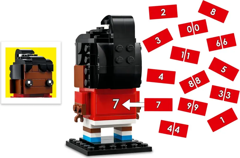 LEGO 40541 Portret z klocków - Manchester United zdjęcie 4