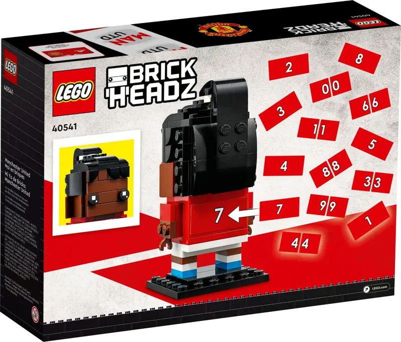 LEGO 40541 Portret z klocków - Manchester United zdjęcie 2