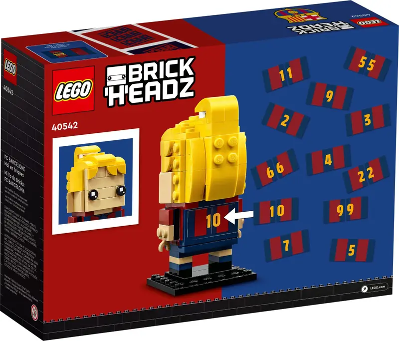 LEGO 40542 Portret z klocków - FC Barcelona zdjęcie 2