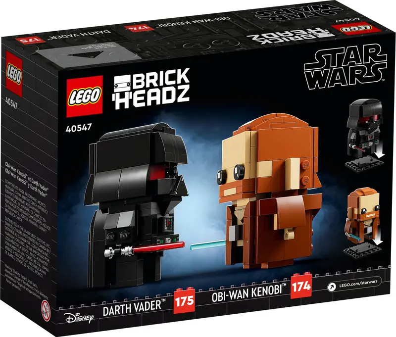 LEGO 40547 Obi-Wan Kenobi i Darth Vader zdjęcie 7