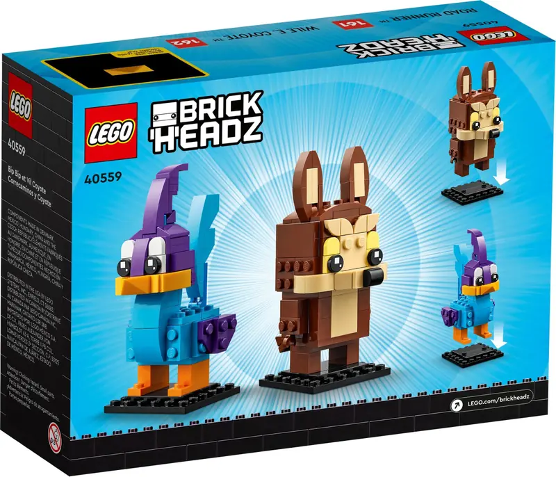 LEGO 40559 Struś Pędziwiatr i Wiluś E. Kojot zdjęcie 6