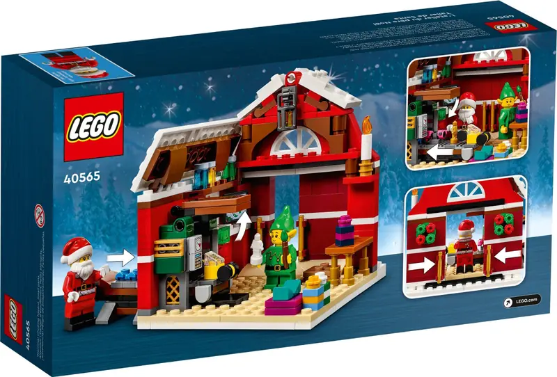 LEGO 40565 Pracownia Świętego Mikołaja zdjęcie 3