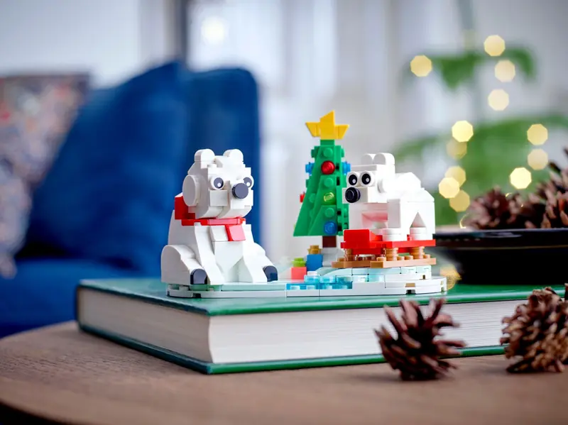 LEGO 40571 Zimowe niedźwiedzie polarne zdjęcie 4