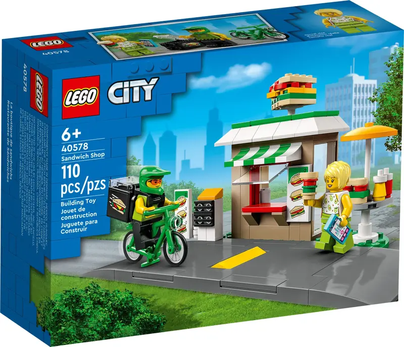 LEGO 40578 Sklepik z kanapkami zdjęcie 2