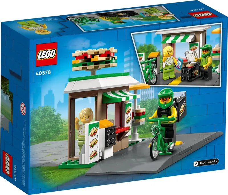 LEGO 40578 Sklepik z kanapkami zdjęcie 3
