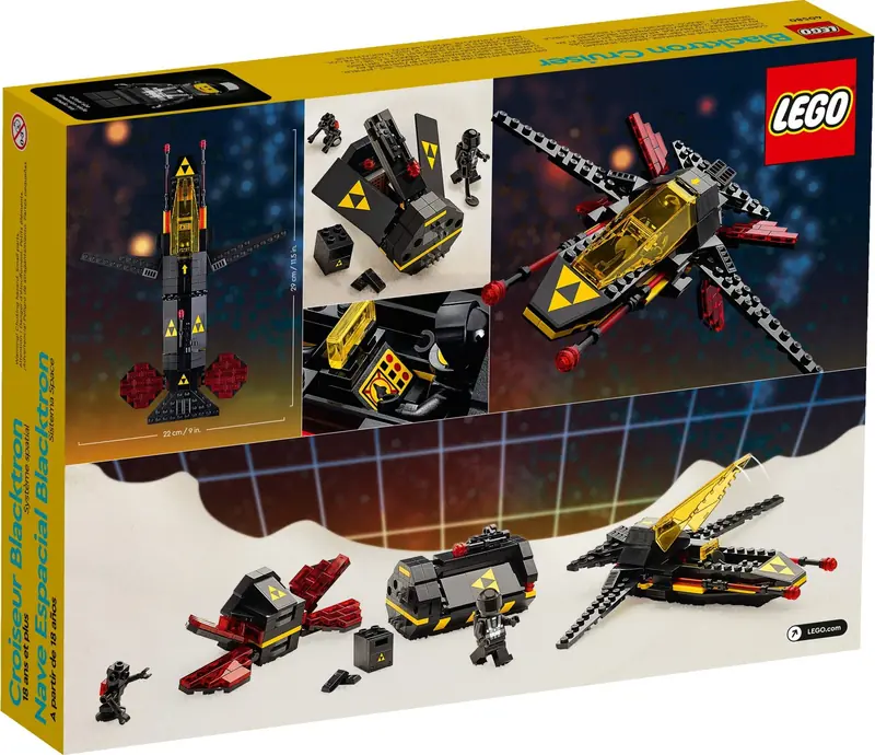 LEGO 40580 Krążownik Blacktron zdjęcie 3