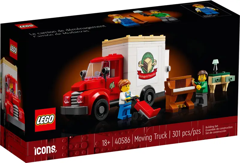 LEGO 40586 Ciężarówka do przeprowadzek zdjęcie 2