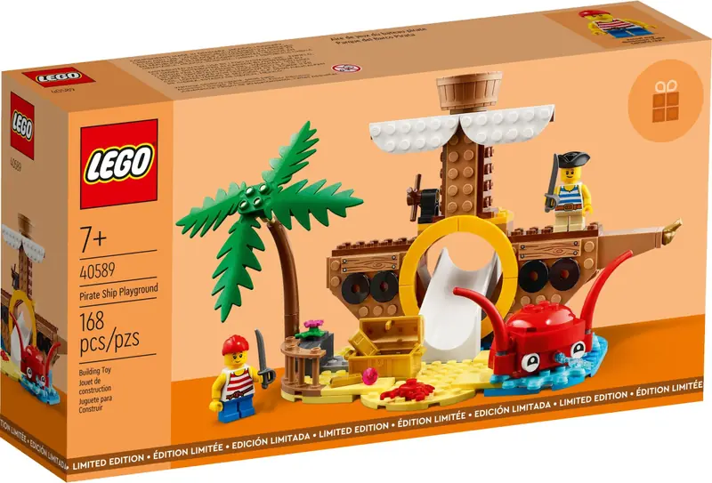 LEGO 40589 Plac zabaw ze statkiem pirackim zdjęcie 2