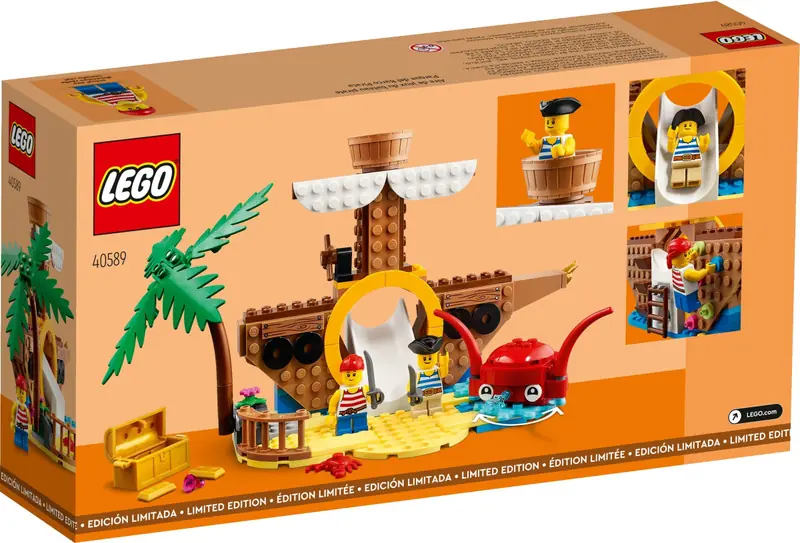 LEGO 40589 Plac zabaw ze statkiem pirackim zdjęcie 3