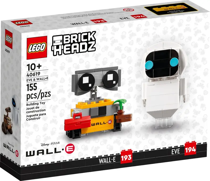 LEGO 40619 EWA i WALL-E zdjęcie 2