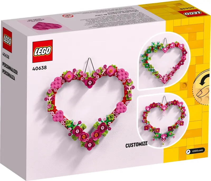LEGO 40638 Ozdoba w kształcie serca zdjęcie 3