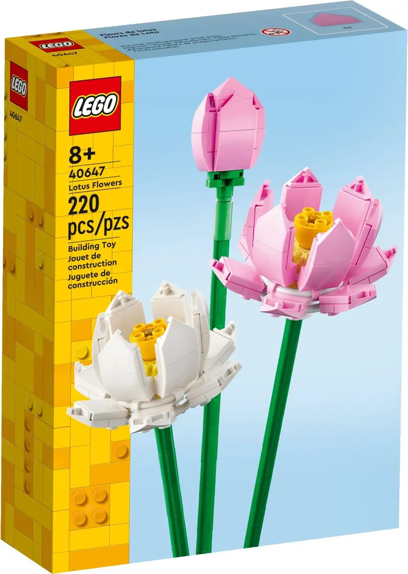 LEGO 40647 Kwiaty lotosu zdjęcie 2