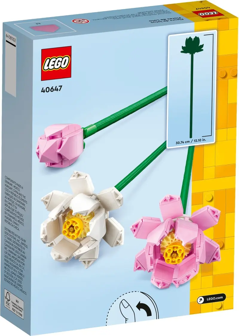 LEGO 40647 Kwiaty lotosu zdjęcie 3