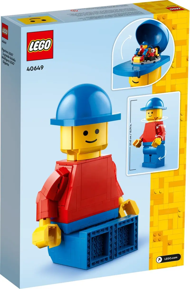 LEGO 40649 Powiększona minifigurka LEGO zdjęcie 3