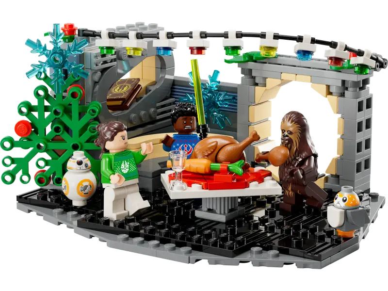 LEGO 40658 Świąteczna diorama z Sokołem Millennium™