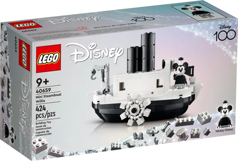 LEGO 40659 Miniparowiec Willie zdjęcie 2
