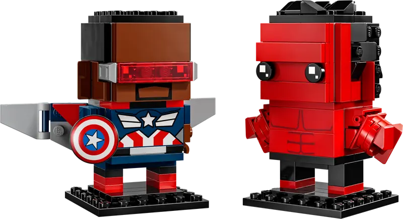 LEGO 40668 Figurki Kapitana Ameryki i Czerwonego Hulka