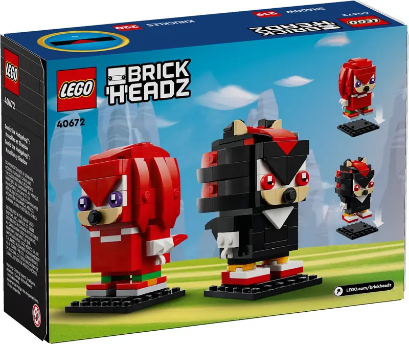 LEGO 40672 Sonic the Hedgehog: Knuckles i Shadow zdjęcie 3