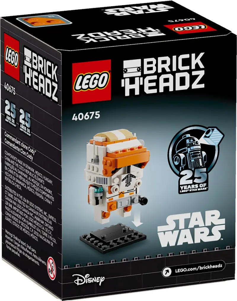 LEGO 40675 Dowódca klonów Cody zdjęcie 3