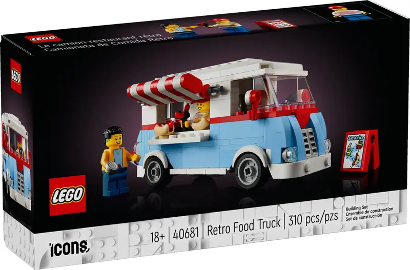LEGO 40681 Food truck retro zdjęcie 2