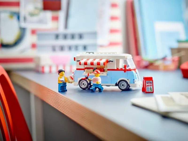 LEGO 40681 Food truck retro zdjęcie 4