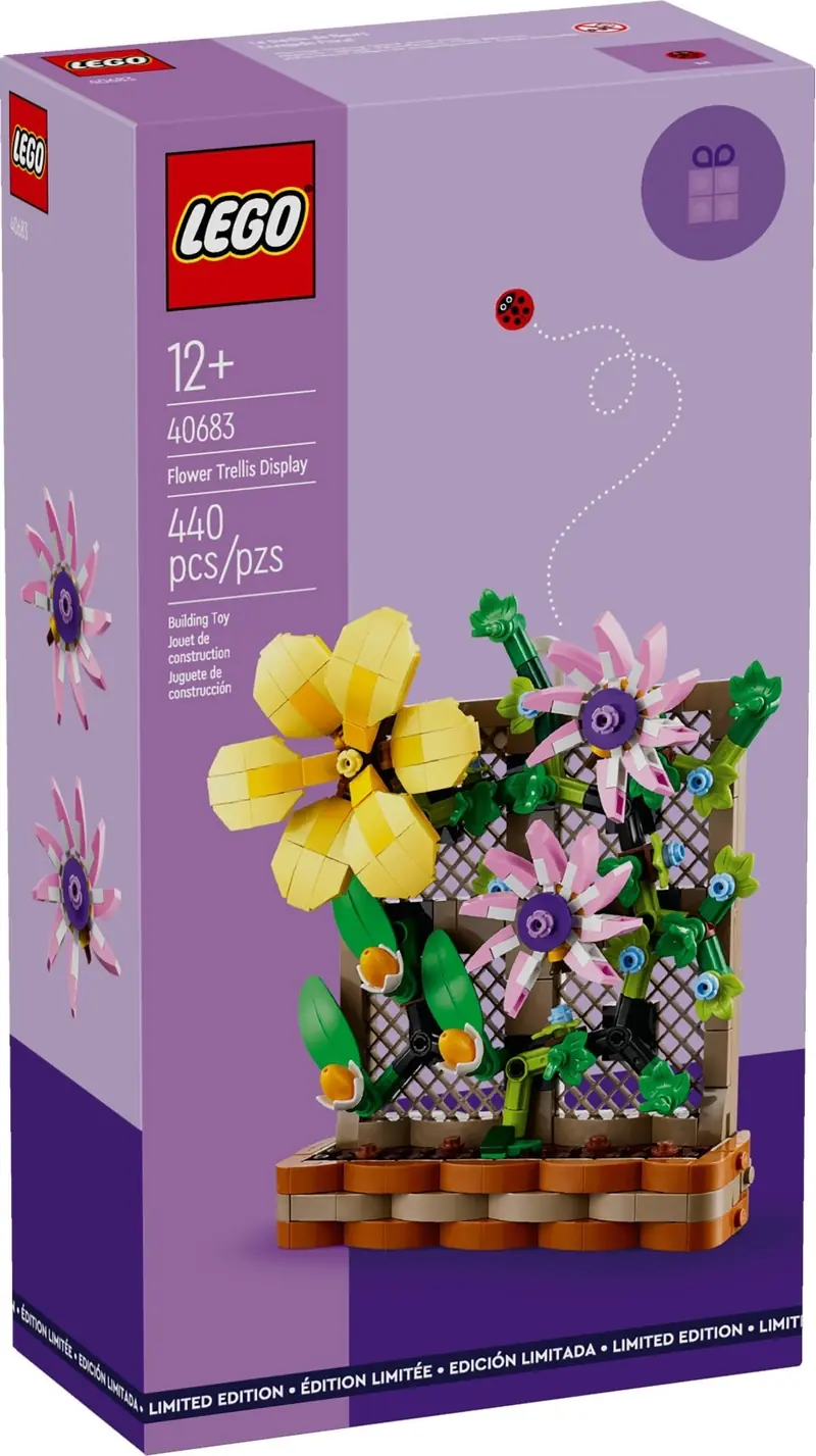 LEGO 40683 Kompozycja kwiatowa na kratce zdjęcie 2