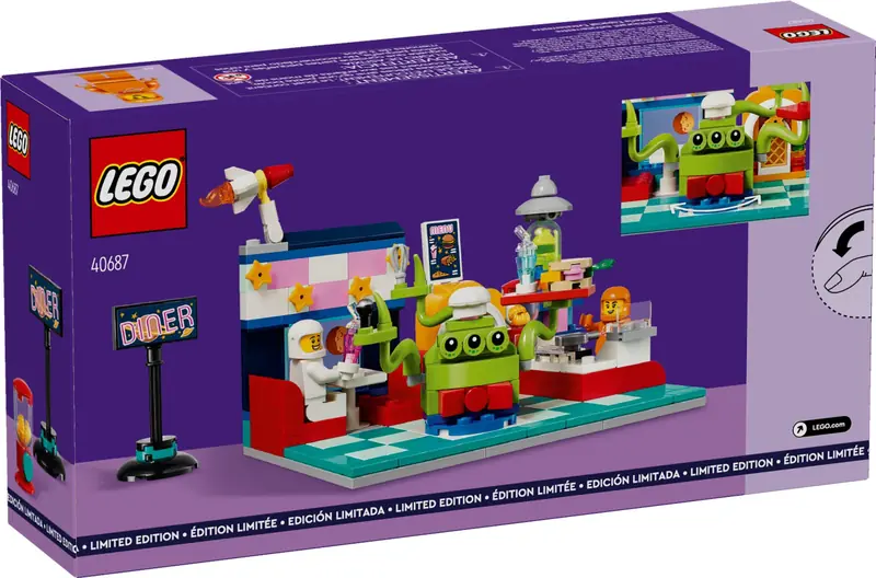 LEGO 40687 Kosmiczna restauracja zdjęcie 3
