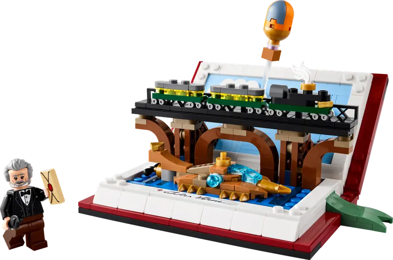 LEGO 40690 Hołd dla książek Julesa Verne’a