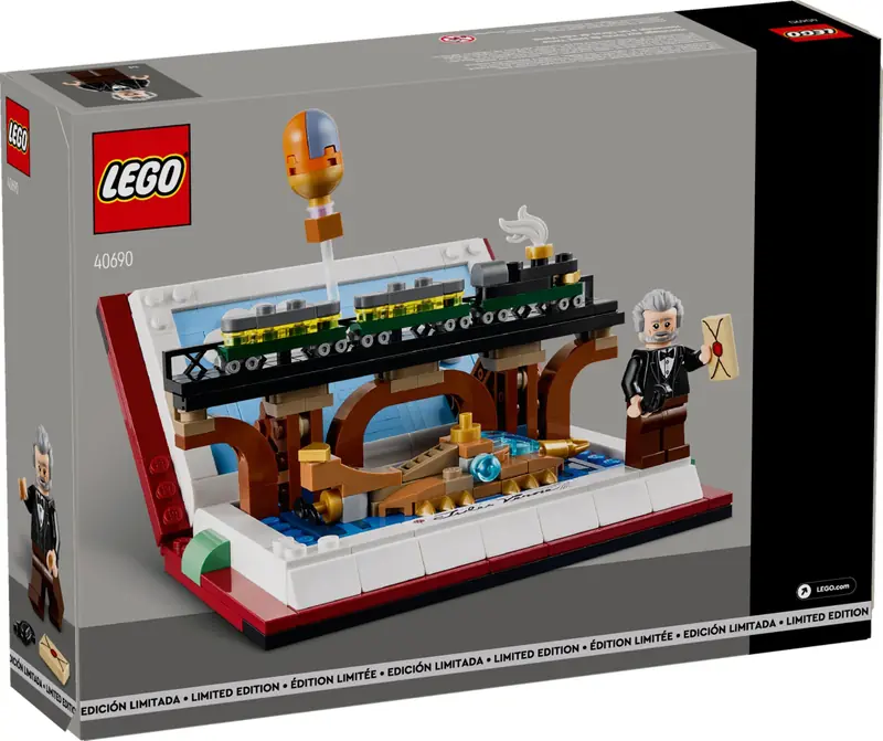 LEGO 40690 Hołd dla książek Julesa Verne’a zdjęcie 4