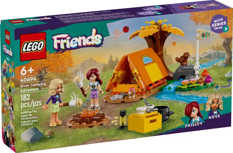 LEGO 40694 Kempingowa przygoda nad rzeką zdjęcie 2