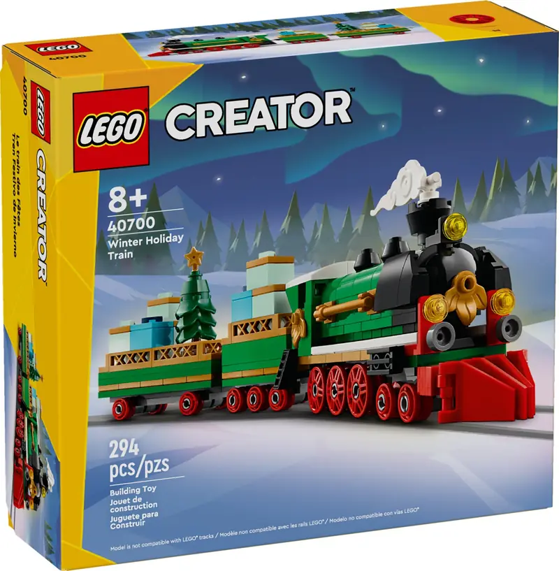 LEGO 40700 Zimowy pociąg zdjęcie 2