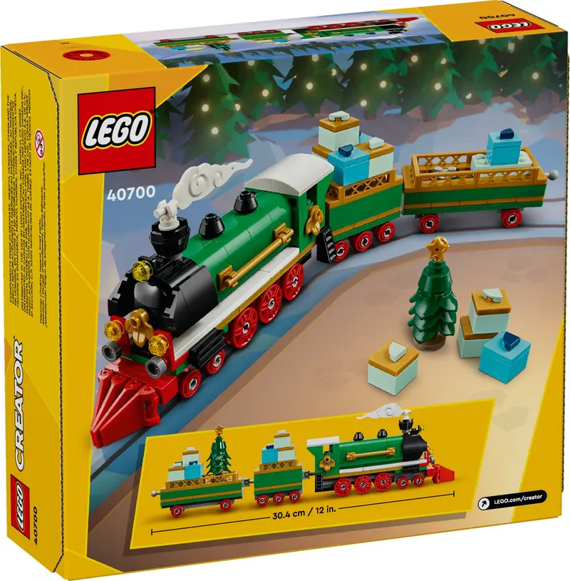 LEGO 40700 Zimowy pociąg zdjęcie 3