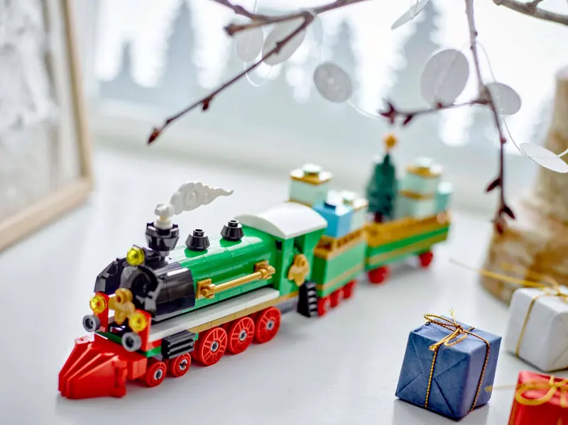 LEGO 40700 Zimowy pociąg zdjęcie 4
