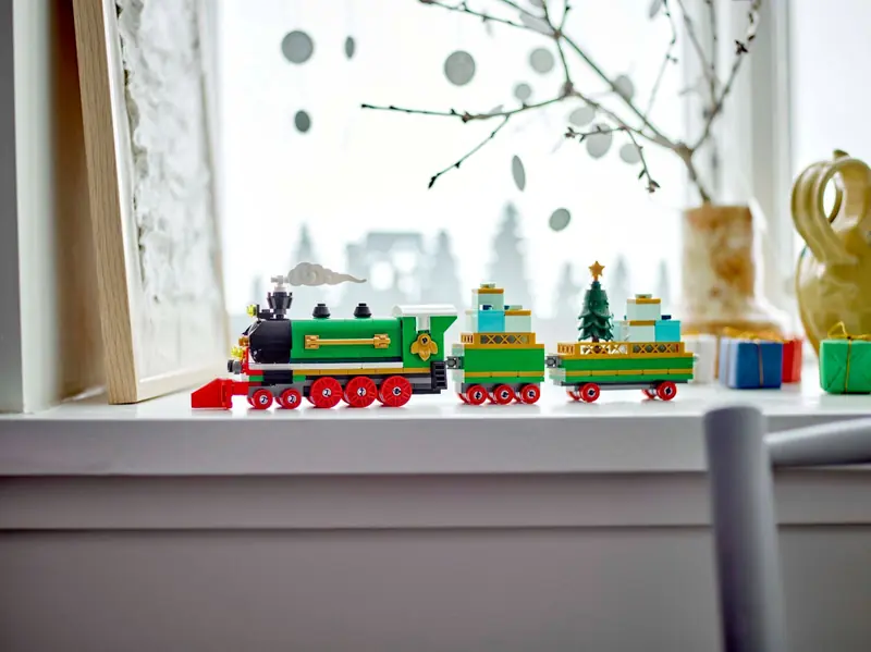 LEGO 40700 Zimowy pociąg zdjęcie 5