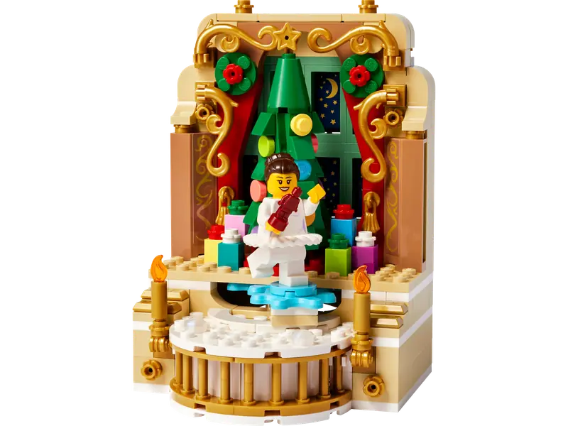 LEGO 40701 Scena z baletnicą i dziadkiem do orzechów