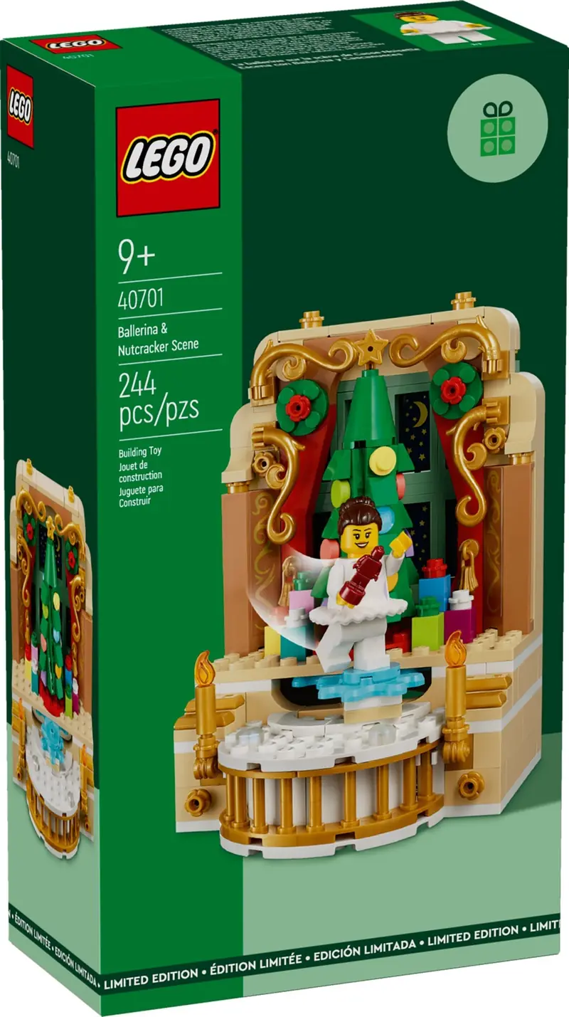 LEGO 40701 Scena z baletnicą i dziadkiem do orzechów zdjęcie 2