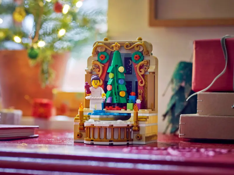 LEGO 40701 Scena z baletnicą i dziadkiem do orzechów zdjęcie 4