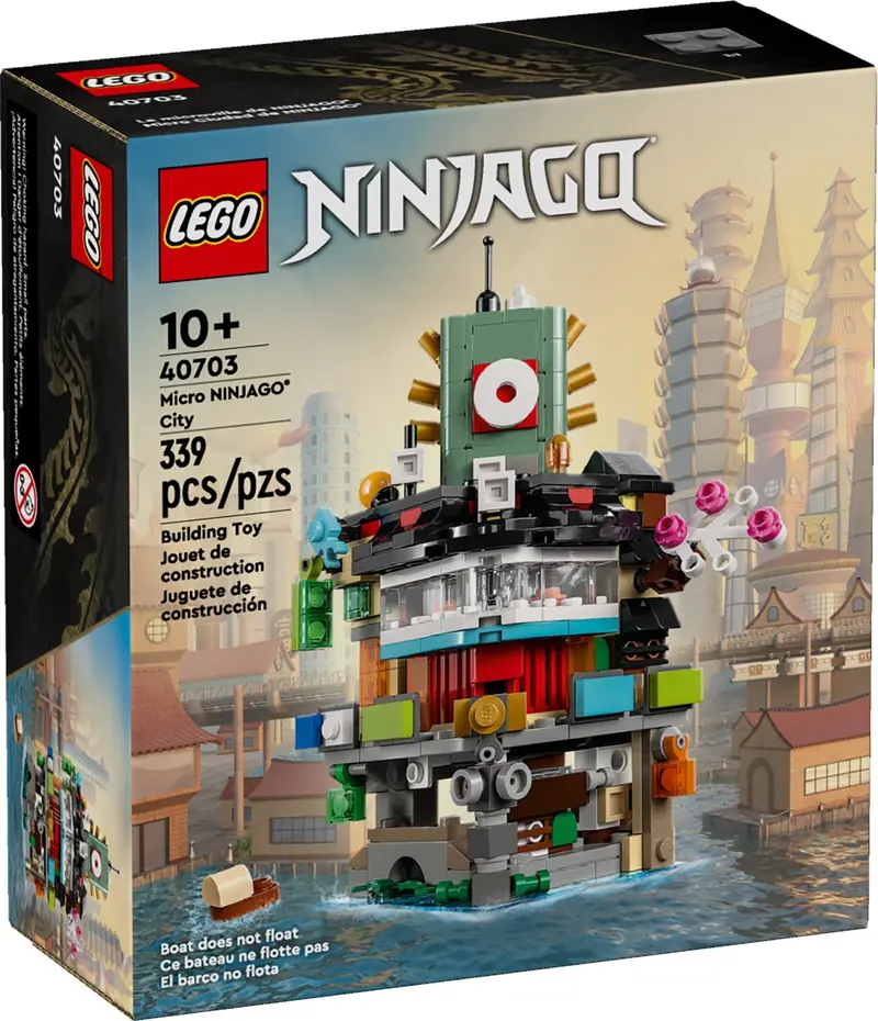 LEGO 40703 Mikro-miasto NINJAGO zdjęcie 2